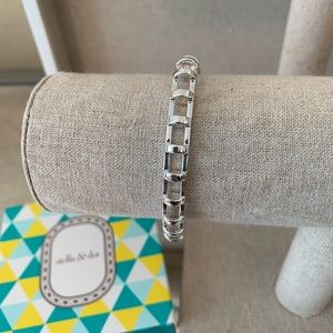 Cage Cuff Silver + Yves Wrap Bracelet Bundle
